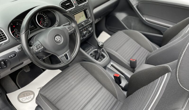 VW Golf VI Cabriolet 2l TDi Cup complet