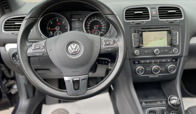 VW Golf VI Cabriolet 2l TDi Cup complet