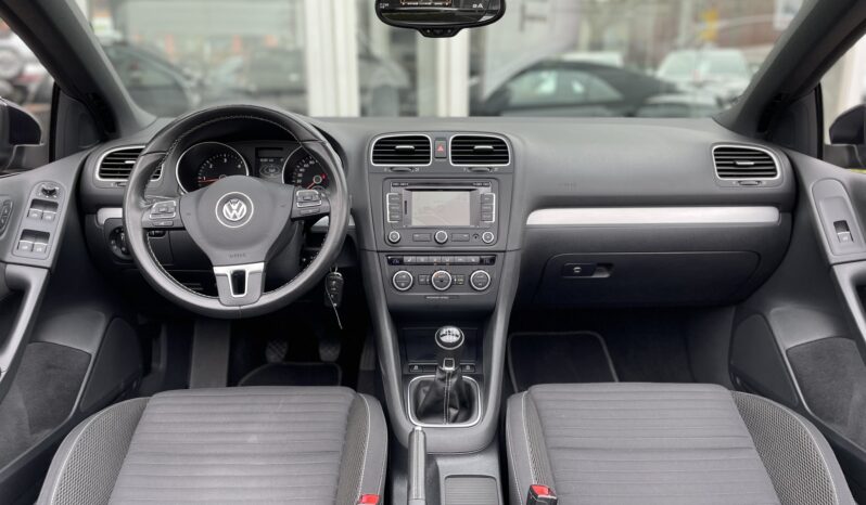 VW Golf VI Cabriolet 2l TDi Cup complet