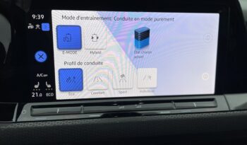 VW Golf 8 GTE 1.4 TSI eHYBRID 245CV DSG complet