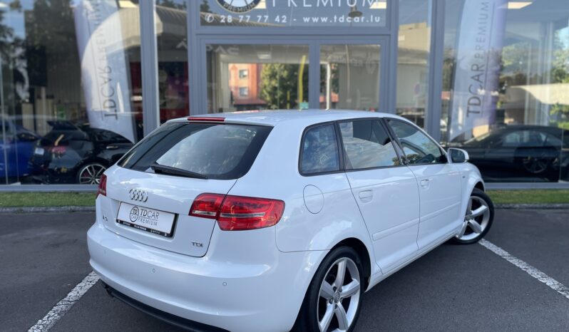 Audi A3 2.0 TDI 140 S-Line Sportback complet