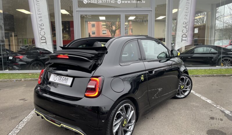 Fiat 500e Cabrio Turismo Limited Edition complet