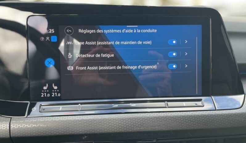 VW GOLF 8 GTI 2.0 TSI DSG7 complet