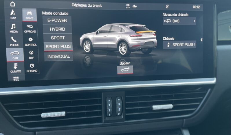 PORSCHE CAYENNE E-Hybrid Coupé complet