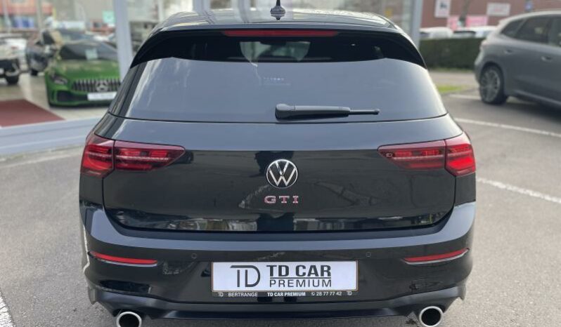 VW Golf 8 GTI 2.0 TSI DSG7 complet